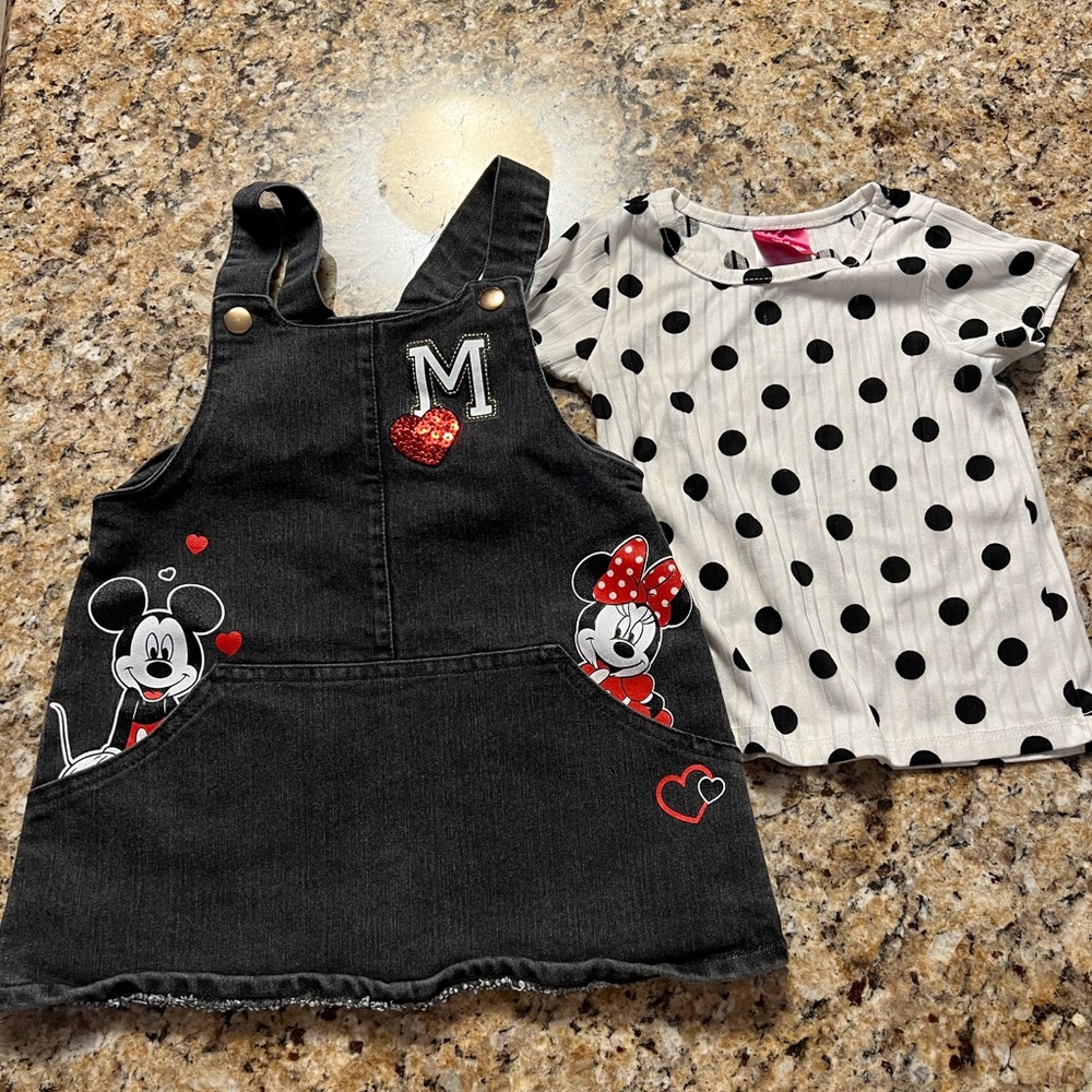 Disney Junior Minnie Mouse jumper and shirt